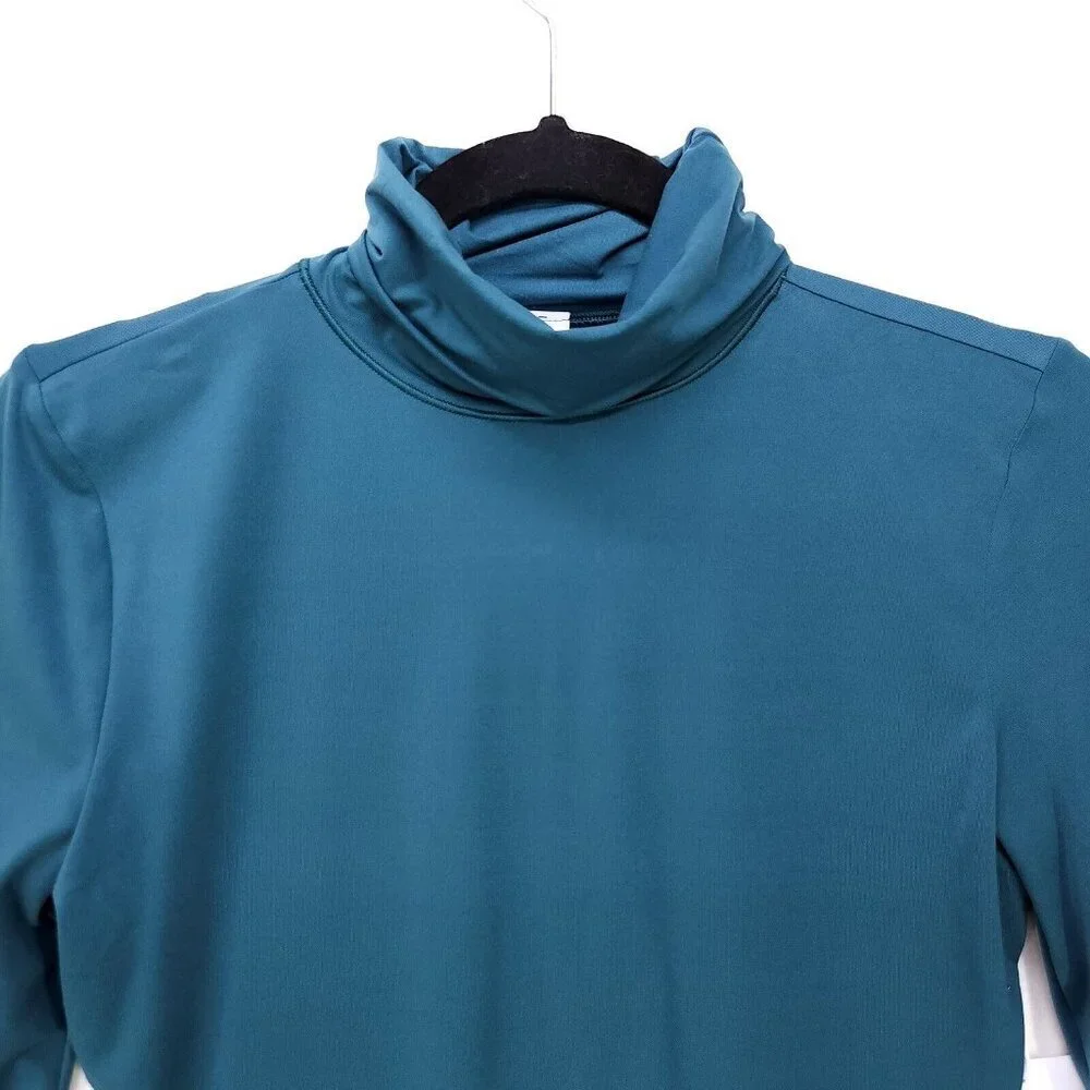 Lululemon Wundermost Ultra-Soft Nulu Turtleneck Bodysuit Green Size Medium Thong - Picture 4 of 15